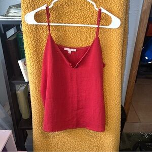 2/$10 BASICS TOPS BUNDLE Red Tank Top